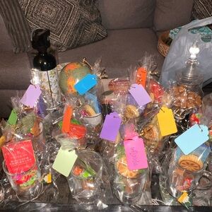 Glass Tea Cup Party Favors individually sold and as a dozen